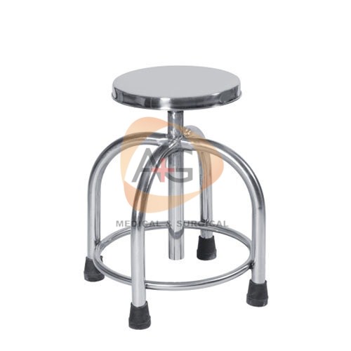 Revolving Stool Stainless Steel