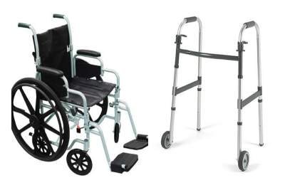 wheel chair and walking aids