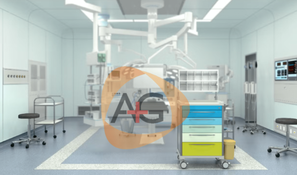 Anesthesia Trolley MAT004 OT View