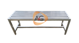Attendant Bench Stainless Steel