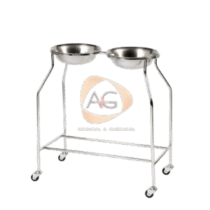 Fixed Height Bowl Stand for Surgical