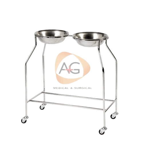 Fixed Height Bowl Stand for Surgical