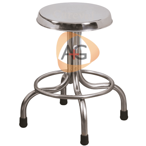 Stainless Steel Revolving Stool PRSM3